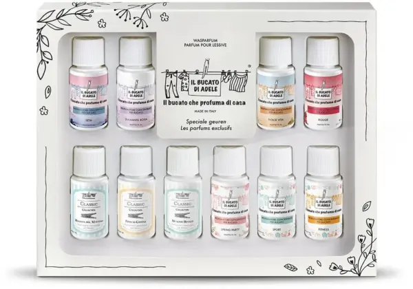 Il Bucato di Adele cadeauset 10x20ml